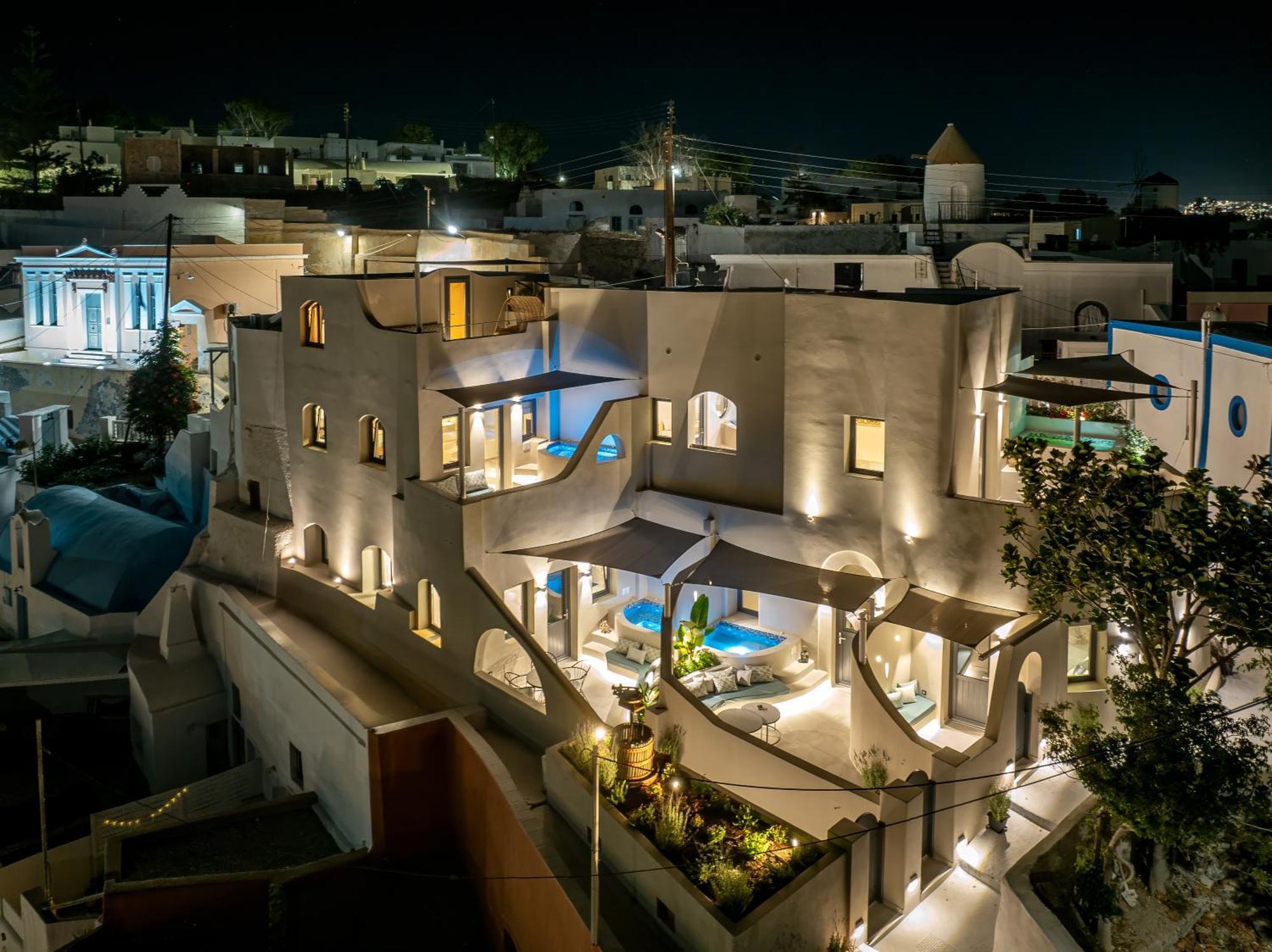Galaria Serenity Suites Vóthon Dış mekan fotoğraf