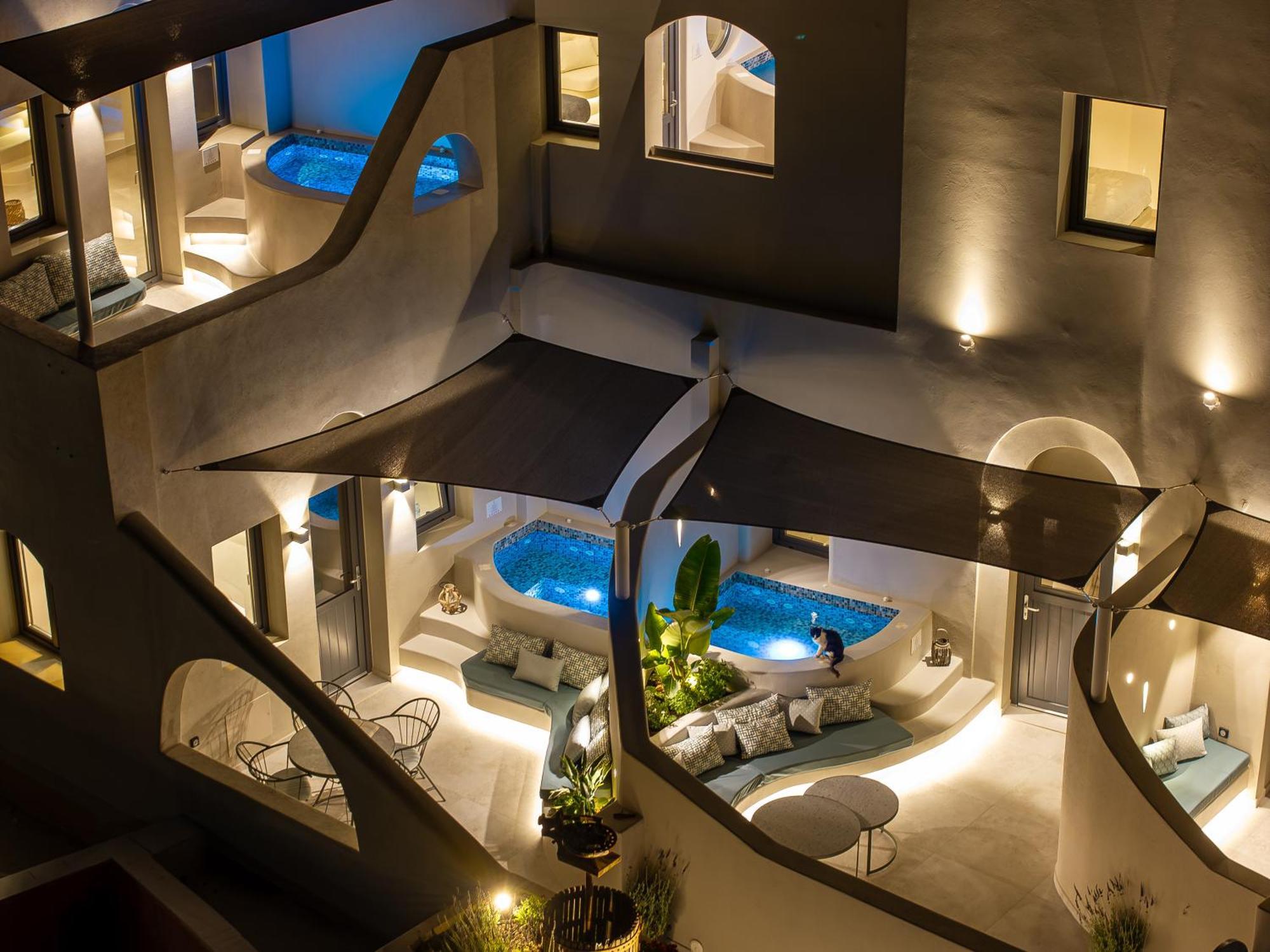 Galaria Serenity Suites Vóthon Dış mekan fotoğraf