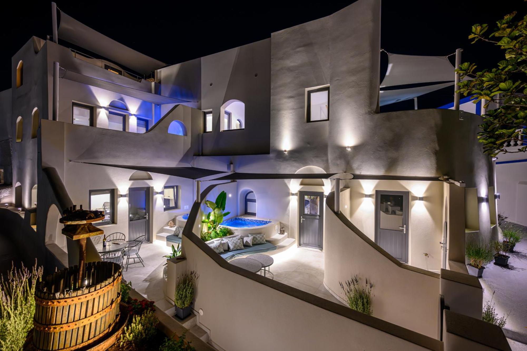 Galaria Serenity Suites Vóthon Dış mekan fotoğraf