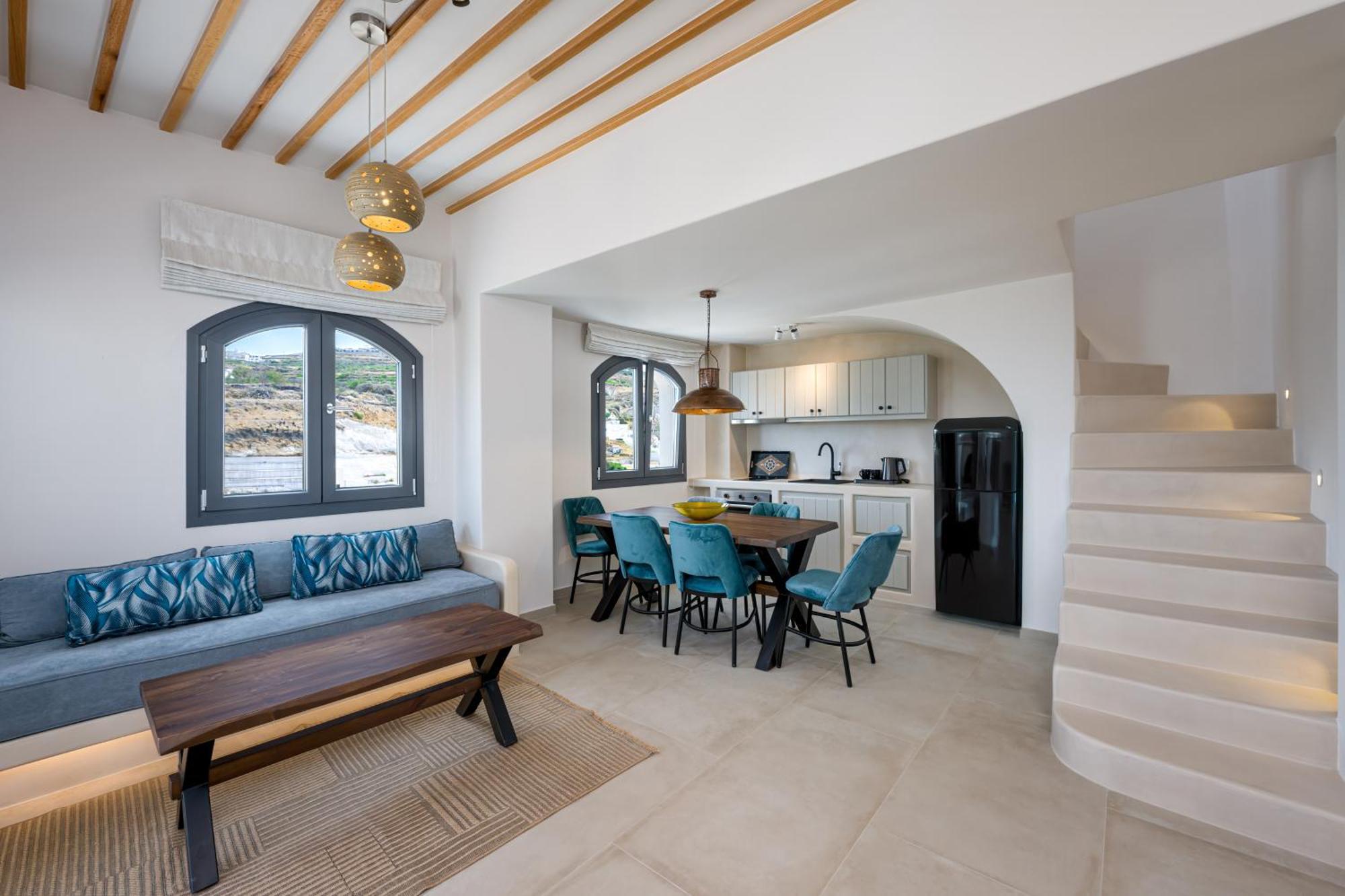 Galaria Serenity Suites Vóthon Dış mekan fotoğraf